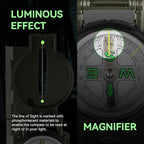Compass Hiking Survival, Wilderness Survival Compass for Kids- Magnetic Gear Set Navigation Map- Backpacking Camping Hunting Survival
