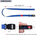 MAGARROW 24" 40" 60" 100" Strap Buckle Packing Straps Adjustable 1-Inch Belt