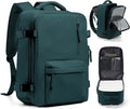 Travel Backpack Women,Carry On Backpack Flight Approved 18x14x8 inches Bag Spirit Airlines Personal ltem,College Sports Hiking Rucksack Waterproof Outdoor Casual Daypack Laptop Blackpack,Peacock Blue