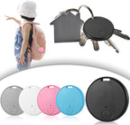 Konohan 5 Packs Smart Item Finder Portable Tracker GPS Tracking Mobile Anti Loss Smart Device Key Finder Tag Locator with Sound for Bags Wallets Backpacks Pets Keys Luggage(Cute)