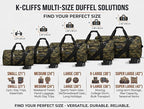 Heavy Duty Cargo Duffel Large Sport Gear Drum Set Equipment Hardware Travel Bag Rooftop Rack Bag