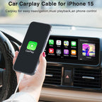 Car Carplay Cable for iPhone 17 16 15 Charger Cord,4 Pack 6FT USB A to USB C Cable for iPhone 17 Pro Max/16 Pro/15 Plus Charger,USB C Car Charger for Apple 17 Air/16 Pro Max/16e/15-Colored