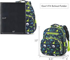mibasies Toddler Backpack for Boys 2-4: Cute Kids Backpacks Boys - Preschool Kindergarten Backpack - Galaxy Dinosaur