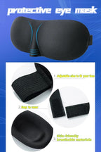 Portable Ultimate Comfort Set for Plane Sleep Kit at Plane Inflatable Travel Pillows Foot Rest Hammock Eye Mask Ear Plugs for Airplane Essentials for Seat Airplane Gadgets for Sleep Comfort (F)
