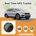 No Subscription GPS Tracker for Vehicles Work with Find My(iOS Only) Real-Time Mini Tracker Tags Global Coverage Hidden Car Location Tracking Tags Device with Magnetic Case No Monthly Fee Required