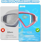 Aegend Snorkeling Gear for Adults Youth Kids, Snorkel Mask with Top Dry Valve - Panoramic View Anti-Leak and Anti-Fog with Mesh Bag for Snorkeling, Scuba Diving, Freediving & Swimming