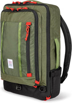 Topo Designs Global Travel Bag – 30L or 40L - Carry-On Compliant Most Airlines, Durable Travel Duffel Bag, Clam Shell Main Pocket, Laptop Sleeve, Backpack, Sling, Luggage (40L / Olive)