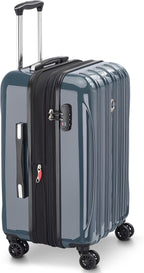 DELSEY PARIS Helium Aero Hardside Expandable Luggage with Spinner Wheels, Orion Blue, Carry-On Plus 21 Inch