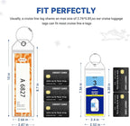 8 Pack DCL Cruise Luggage Tag Holder & Cruise Essentials for Dream, Fantasy, Magic, Wonder, Wish & Treasure 2025-2026 Cruise Must Have by SEAVILIA