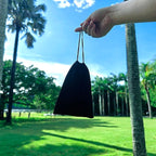 32Ft Portable Travel Clothesline is also an Outdoor Camping Clothesline, Cruising Clothesline for Drying Clothes on Cruise Ships with 10 Windproof clips, 10 Clothespins, 1 Storage Bag (Black)