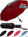 Repel Windproof Travel Umbrella - Compact & Withstands Winds up to 100MPH , Strongest Premium Auto Folding Umbrella for Rain and Sun - Durable, Light & Portable for Women & Men , Fits Backpack & Cars