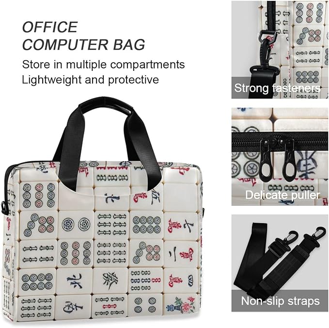 Laptop Case 15.6 inch Computer Bag Waterproof Laptop Briefcase Laptop Bag for Women & Men (color16)