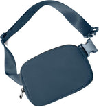 Belt Bag for Women Fanny Pack Crossbody Bags for Women Fashion Waist Packs with Adjustable Strap Gifts for Women Men (Navy)