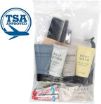 Trail maker (25 Pack) Bulk Hygiene Kits for Homeless Care Package Supplies,Bulk Hygiene Products Travel size, 35 Piece Complete Toiletry Kits Bulk for Men and Women