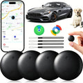 GPS Tracker for Vehicles No Subscription, Car Tracker Tag for Android & iOS, Bluetooth Tracker Device Compatible with Apple Find My & Google's Find Hub for Key, Luggage Wallet Kid Pet (2-Pack)