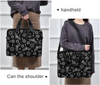 MNSRUU Laptop Bag for 15.6 inch Black Gothic Bats