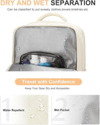 WONHOX Large Travel Backpack Carry on Flight Approved Laptop Work Business Backpack for Women Men Mochila de Viaje