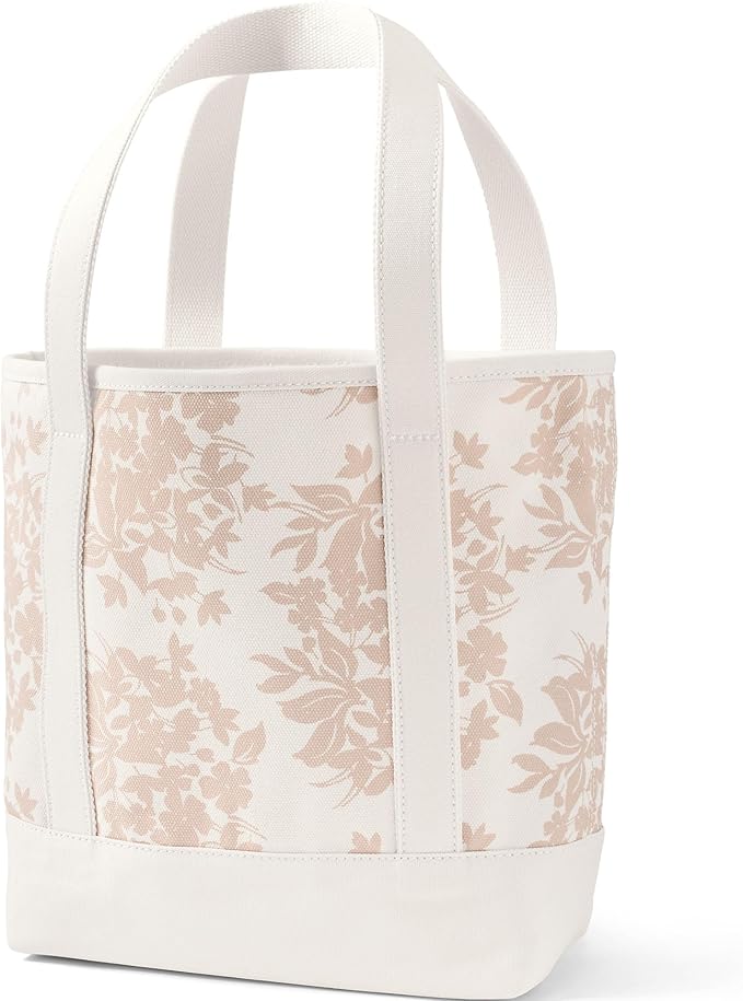 Lands' End Open Top Canvas Tote Bag