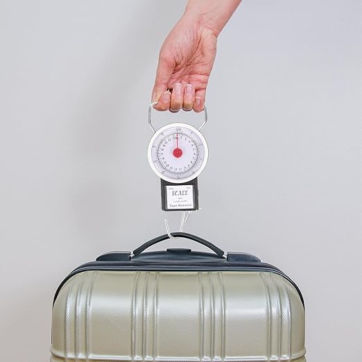 Portable Handheld Hanging Scale with Hook 20kg High Precision LCD Screen Travel Luggage Weight Scale for Fishing and Suitcase Use