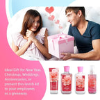 Mother’s Day Gift Set for Women – 4PC Japanese Cherry Blossom Luxury Spa Kit with Hand Cream, Body Lotion, Shower Gel & Mist, Relaxing Self Care Travel Bath and Body Set for Mom, Wife, or Her