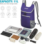 G4Free 11L Ultra Lightweight Backpack Small Foldable Rucksack Unisex Hiking Bag