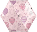 Cowboy Boots Pattern Umbrellas for Rain Windproof Small Folding Compact Mini Travel Umbrella for Purse Lightweight Portable Pocket for Women
