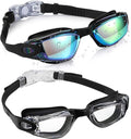 Aegend Swim Goggles for Kids Youth 3-14 Anti-Fog Anti-UV Comfort Fit Goggles for Swimming