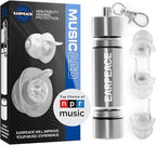 EARPEACE Music PRO - Concert Ear Plugs - Earplugs for Noise Reduction up to 20dB - High Fidelity Ear Plugs for Concerts, Musicians and Live Events - Reusable Earplugs - Includes Filter Set and Case