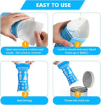 Disposable Urine Bag for Travel - 900ML Portable Pee Bags for Women Men 8/12/20/24/28 PCS Emergency Vomit Bags Urinal Toilet for Car Camping, Road Trip,Traffic Jam, Pregnant, Kid, Patient