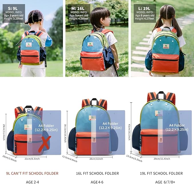 12 Inch Toddler Backpack for Boys Girls 2-4, Toddler School Mini Backpack for Travel, Small Kids Child Backpacks, Preschool Kindergarten Elementary Bag, Small