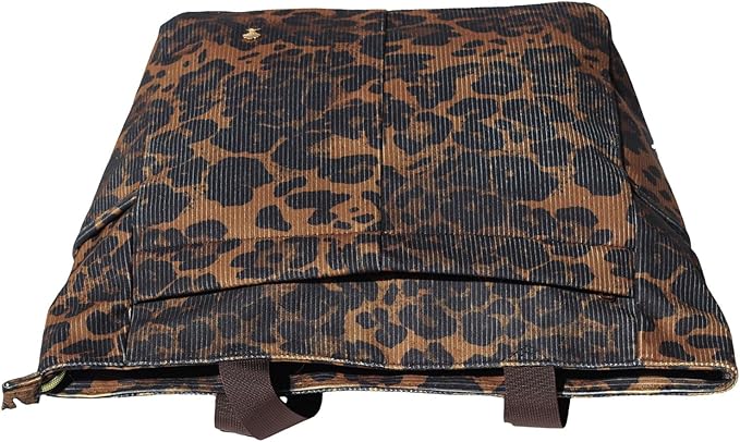 ESVAN Original Floral Tote Bag Large Shoulder Bag with Multi Pockets for Gym Travel Beach Daily Bags