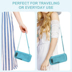 Compact Travel Umbrella with Case - Mini Umbrella for Purse, Small Lightweight &Tiny Design Perfect for Parasol Outdoor Sun&Rain Umbrellas