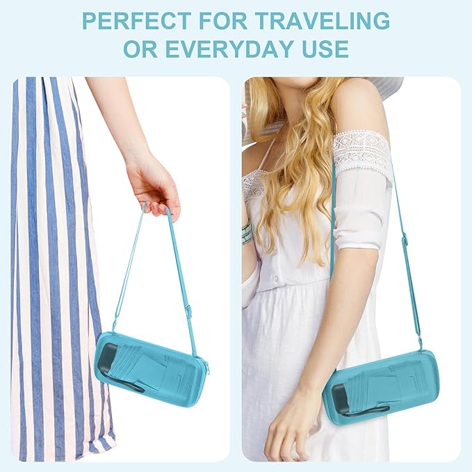 Compact Travel Umbrella with Case - Mini Umbrella for Purse, Small Lightweight &Tiny Design Perfect for Parasol Outdoor Sun&Rain Umbrellas