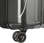 DELSEY PARIS Helium Aero Hardside Expandable Luggage with Spinner Wheels, Brushed Charcoal, 2-Piece Set (21/24)