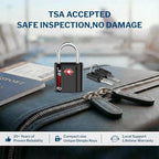 Forge OX 1'' Wide 1.8'' Tall, TSA Approved Luggage Locks: Key Locks for Travel. Ultra Secure Dimple Key Travel Locks Alloy Body. for Luggage, Backpack, Small Toolbox and More. Black 2 Pack.
