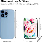 Credit Card Holder Small RFID Blocking Wallet Business Metal Slim Mini Aluminum Hard Case for Women Men