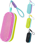 Swim Goggle Case For Swimming Goggles, Swimmer Gifts for Kids Teens Adults, Silicone Cases with Drain Hole