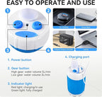 Portable Shower, Portable Camping Shower Pump, USB Rechargeable Outdoor Showers, Waterproof Electric Portable Shower with 2 Spray Modes, 4000mah, For Camping, Hiking, Rv & Pet Cleaning (1 PACK)