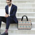 Boho Laptop Bag 15.6 inch, Large-Capacity Laptop Case with Strap, Bohemian Ethnic Elephant