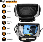 Uarition Heavy Duty Duffle Bag for Men, 55L Large Durable Gym Duffel Bag for Workout, Sports, Travel Gear - Gray