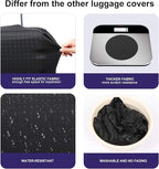 Travel Luggage Protector Suitcase Cover 22"-24" Suitcase Dust Cover Size M
