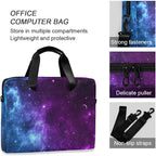 Laptop Case 15.6 inch, Galaxy Laptop Bag, Waterproof Computer Case for Women & Men