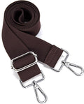 S&loyoe Thickened Solid Color Purse Straps Replacement Crossbody Bag Strap Adjustable Wide Guitar Straps for Handbags 1.5inch