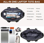 Teacher Tote Bag for Women 15.6in Laptop Bag Work Bags for Women Nurse, Large Utility Shoulder Tote Handbag