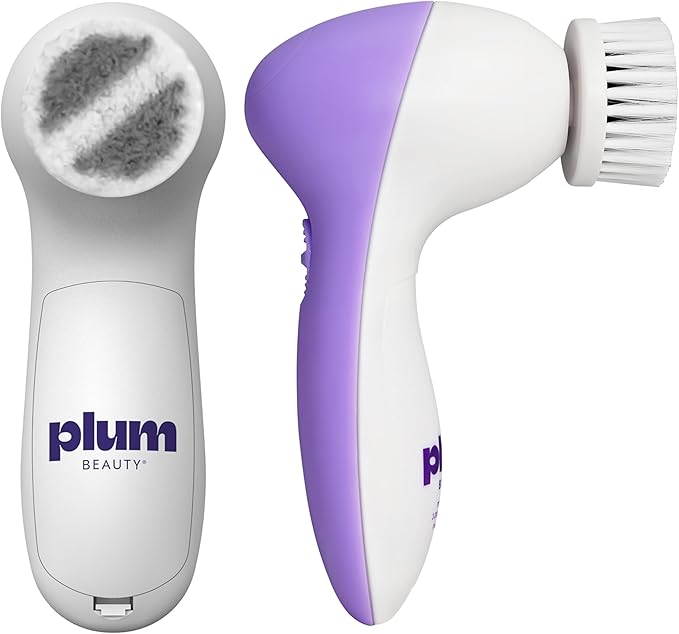 Plum Beauty Perfecting Facial Mask, Reusable up to 20 Times Silicone Face Mask for Skincare Routine, Facial Wrap for Serum and Cream Application, Face Mask Cover with Ear Loops