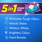 Arm & Hammer Plus OxiClean With Odor Blasters Laundry Detergent 5-IN-1 Power Paks, 42CT (Packaging may vary) (Pack of 2)