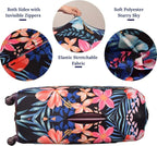 Suitcase Cover, Carry on Luggage Cover Protector - Travel Elastic Spandex Luggage Covers Fits 22 to 24 Inch Flower