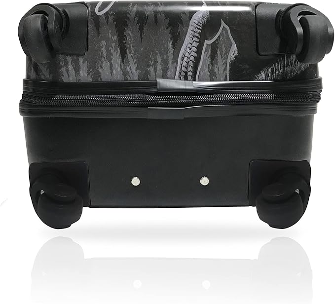 Fast Forward 20 Inches Jurassic World Dinosaur Suitcase - Hard Sided Tween Spinner Travel Trolley Kids Caary-On Luggage With Wheels