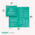 PACT Pack Out Kit - Camping Poop Kit Includes Wet Wipes, Smell Proof Disposal Bags, Hand Wipes, Poop Powder for Odor and Human Waste Bags for Camping and Backpacking