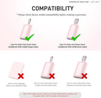 Silicone Case for Anker Zolo Power Bank (10,000mAh 30W) A1680/A1688 Protective Cover with Lanyard Slot, Drop-Proof Dust-Proof Precise Cutouts for Daily Use & Travel (Pink)